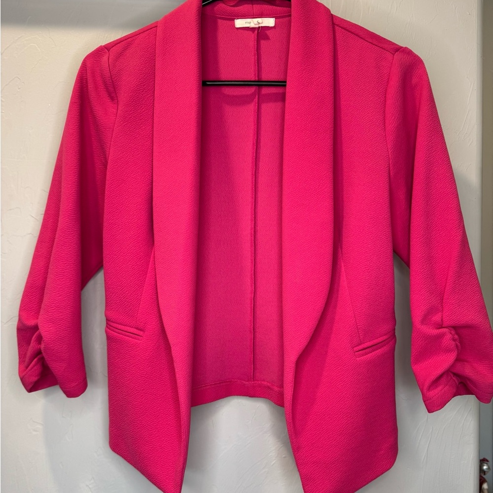 Maurices NWOT Fuchsia Colored Blazer